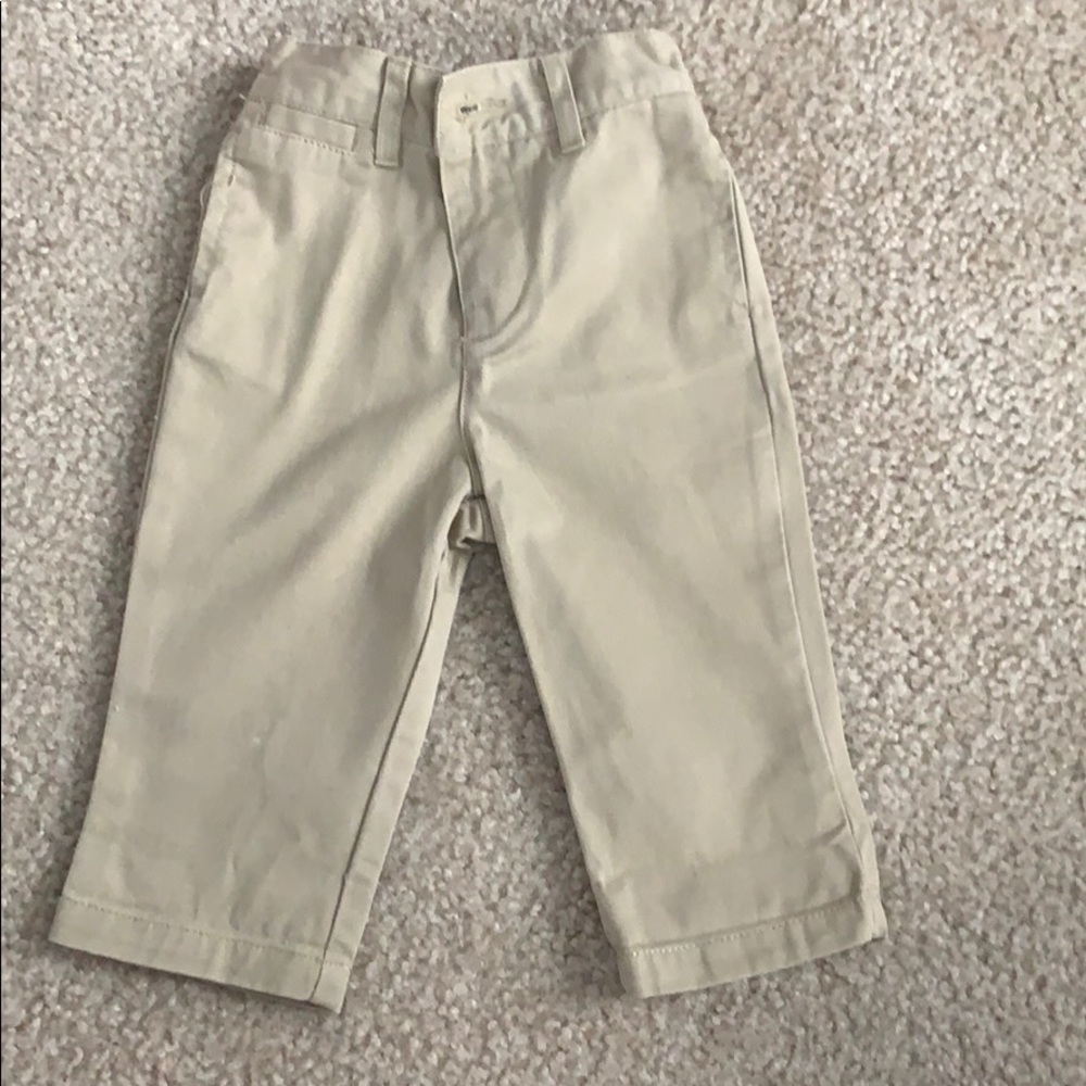 Ralph Lauren Khaki Straight-Leg Pants 💙